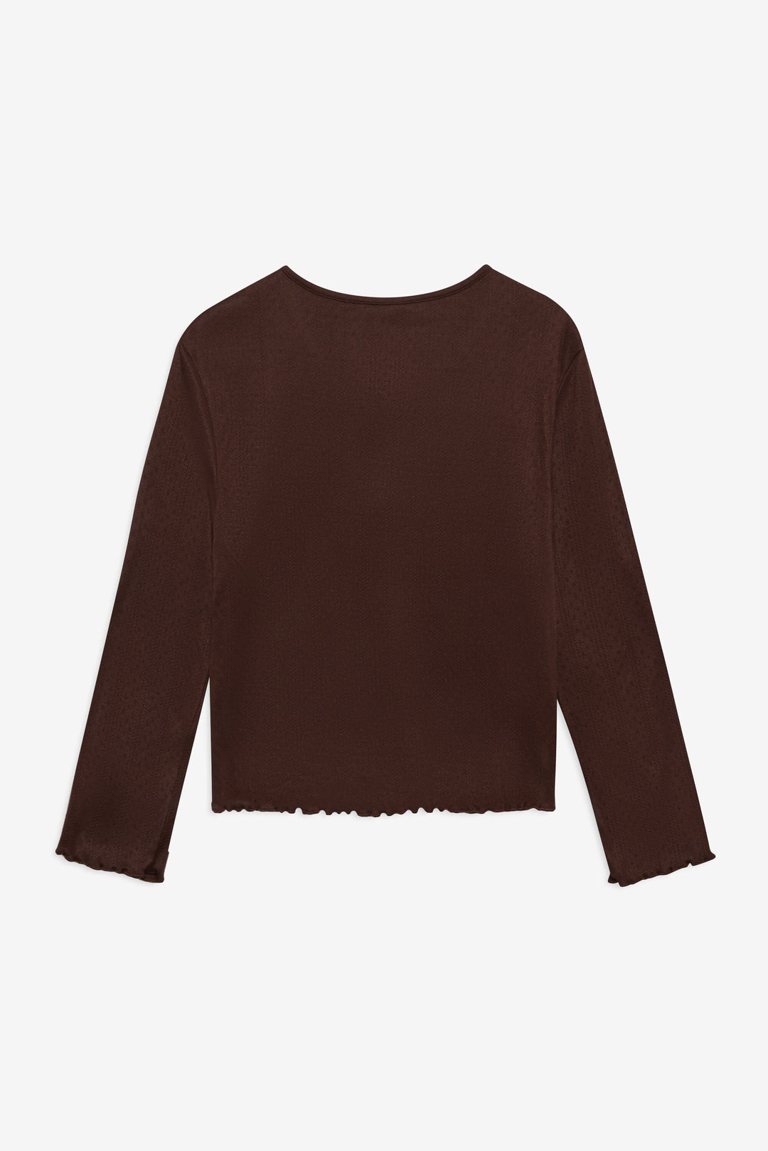 Elliana Cardigan — Chocolate