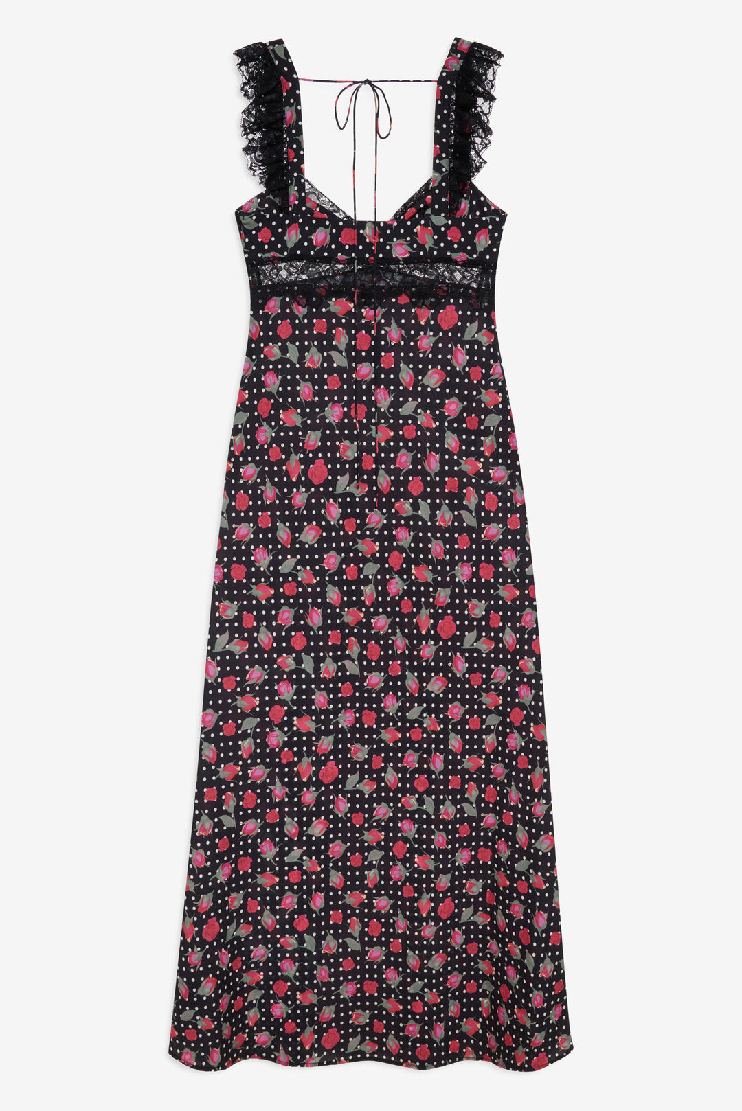 Clarisse Maxi Dress — Black