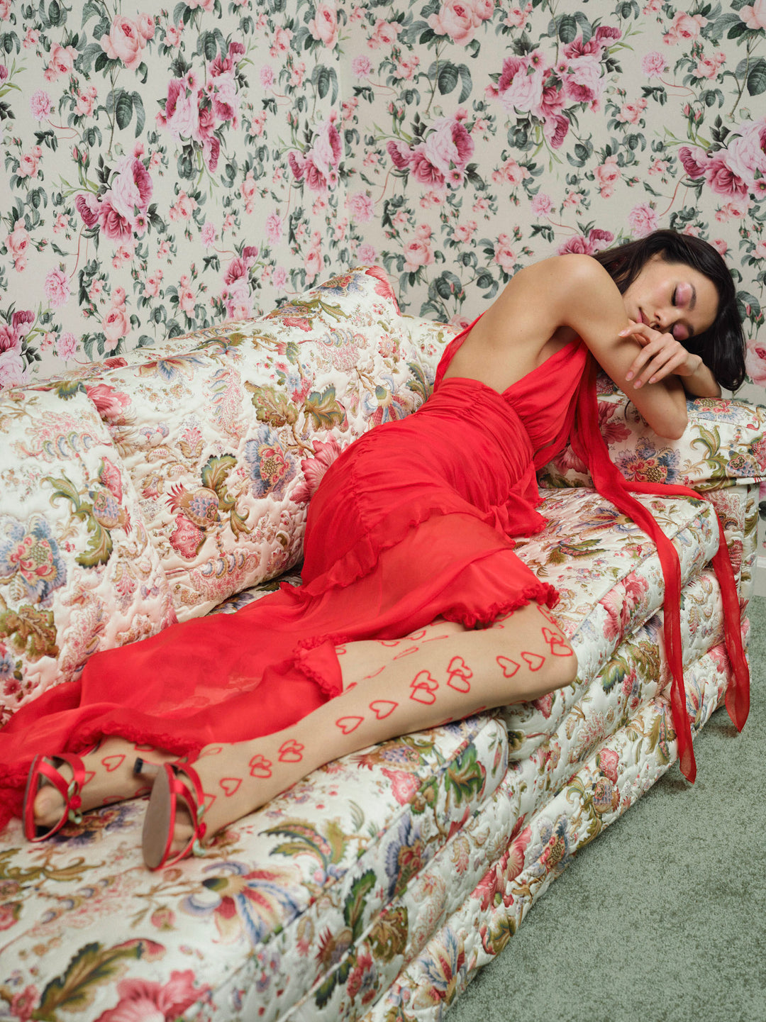 Kayta Gown — Red