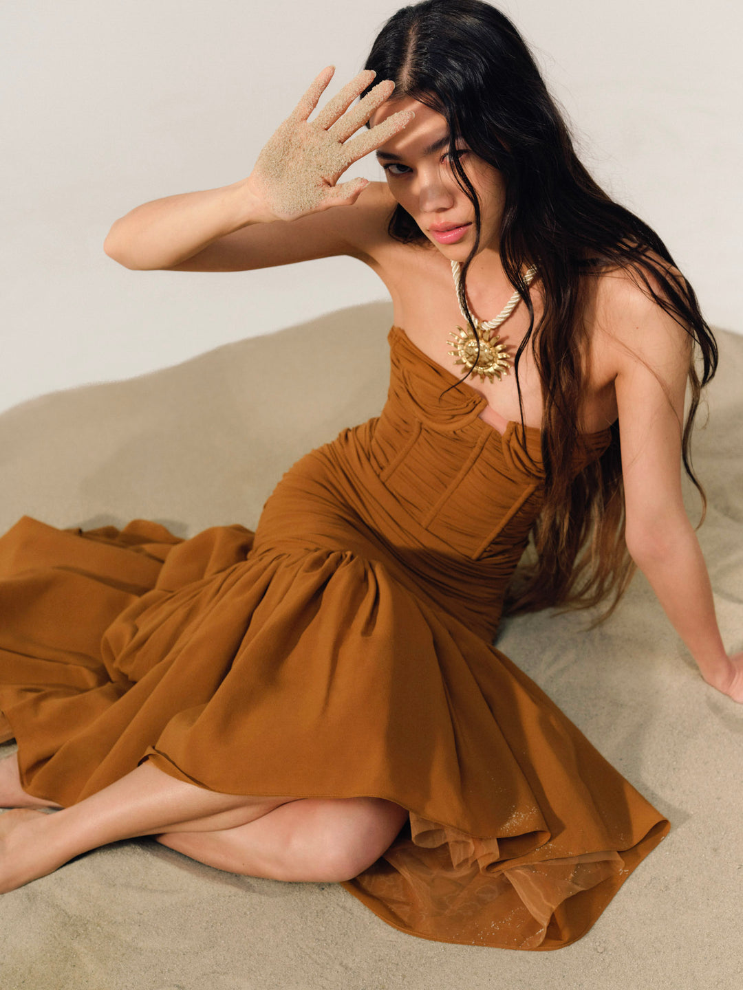 Serafina Gown — Brown
