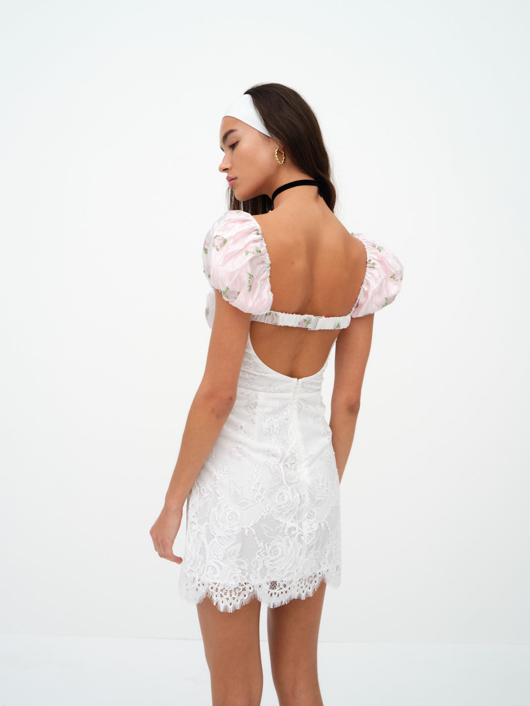 London Mini Dress — White