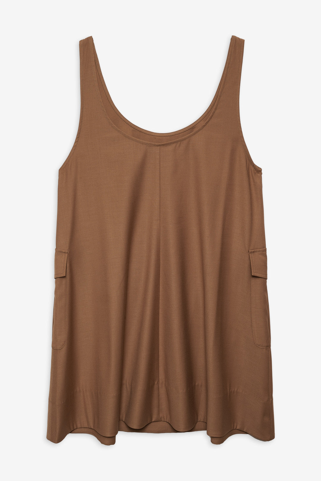 Elanah Mini Dress — CAMEL