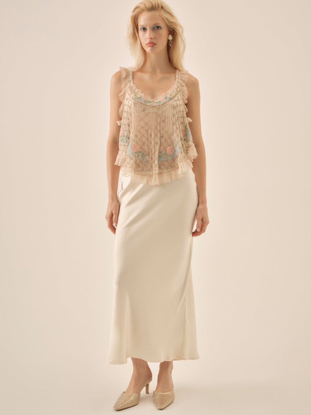 Spellbound Rose Top — Pale Pink