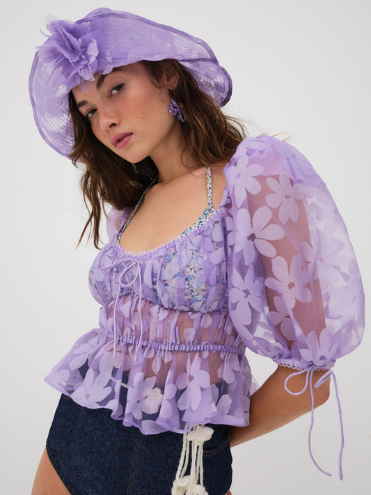 Fran Top — Purple