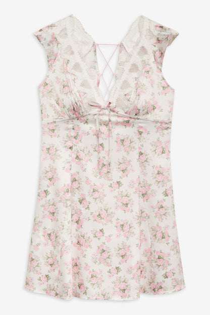 Naima Slip Dress — Pink