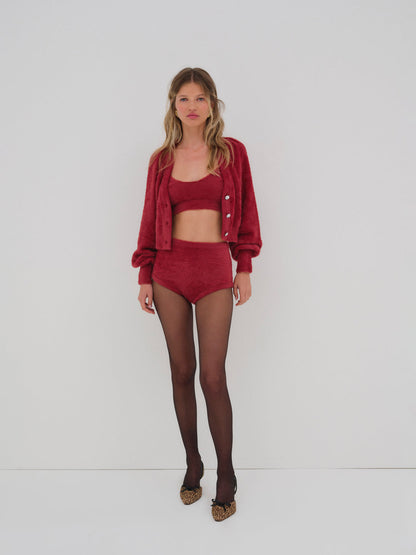 Fiona Cardigan — Red