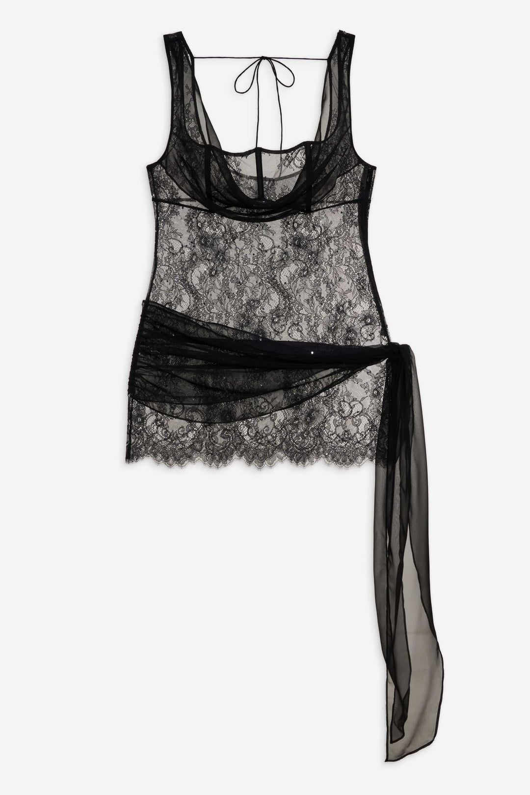 Sonja Slip Dress — Black