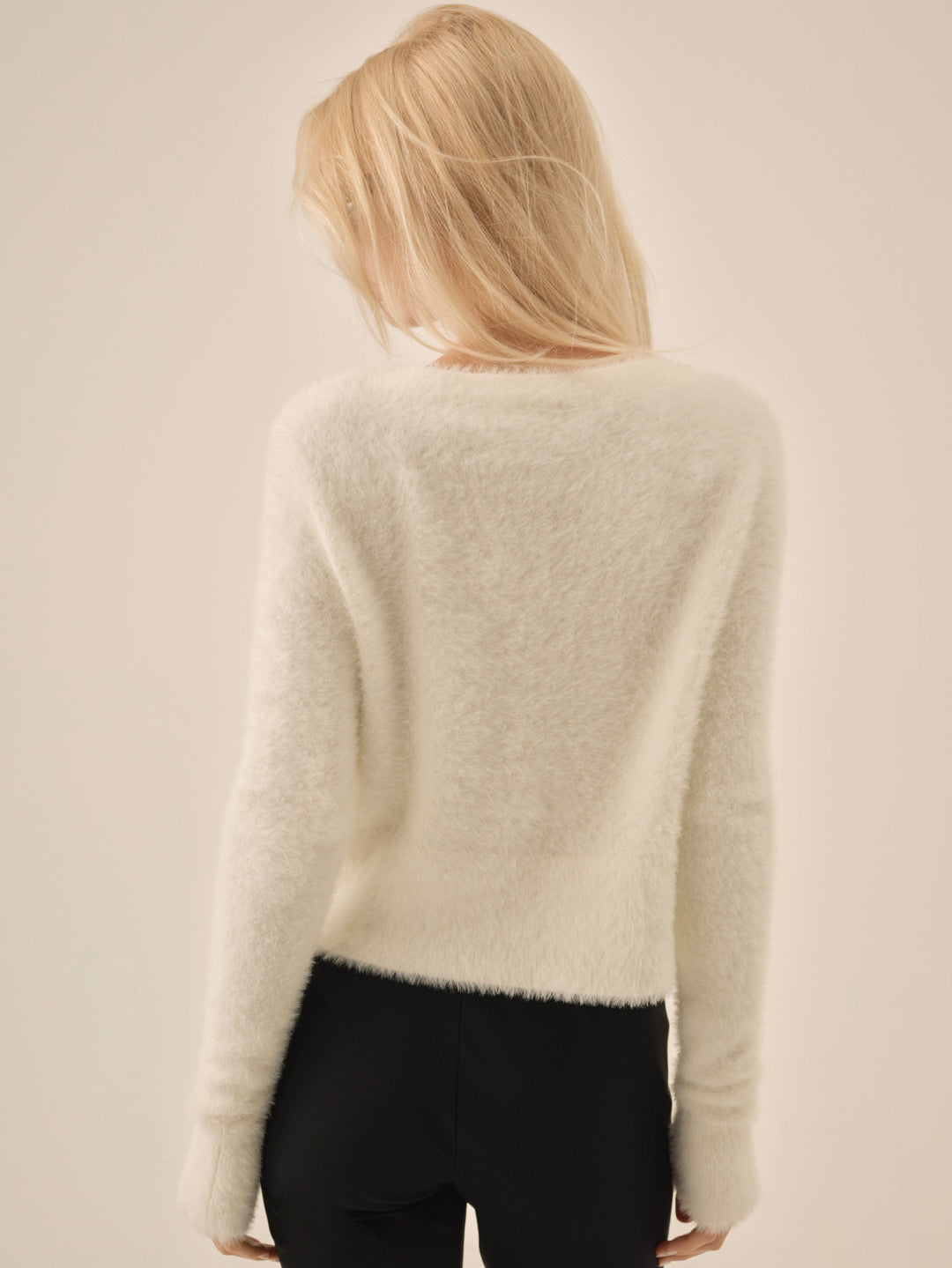 Tayla Knit Cardigan — Cream