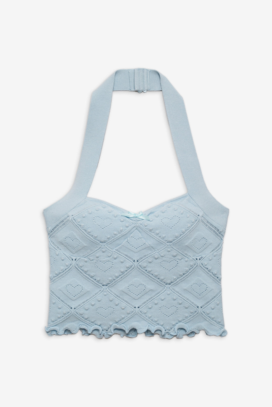 Coco Knit Tank — Baby Blue