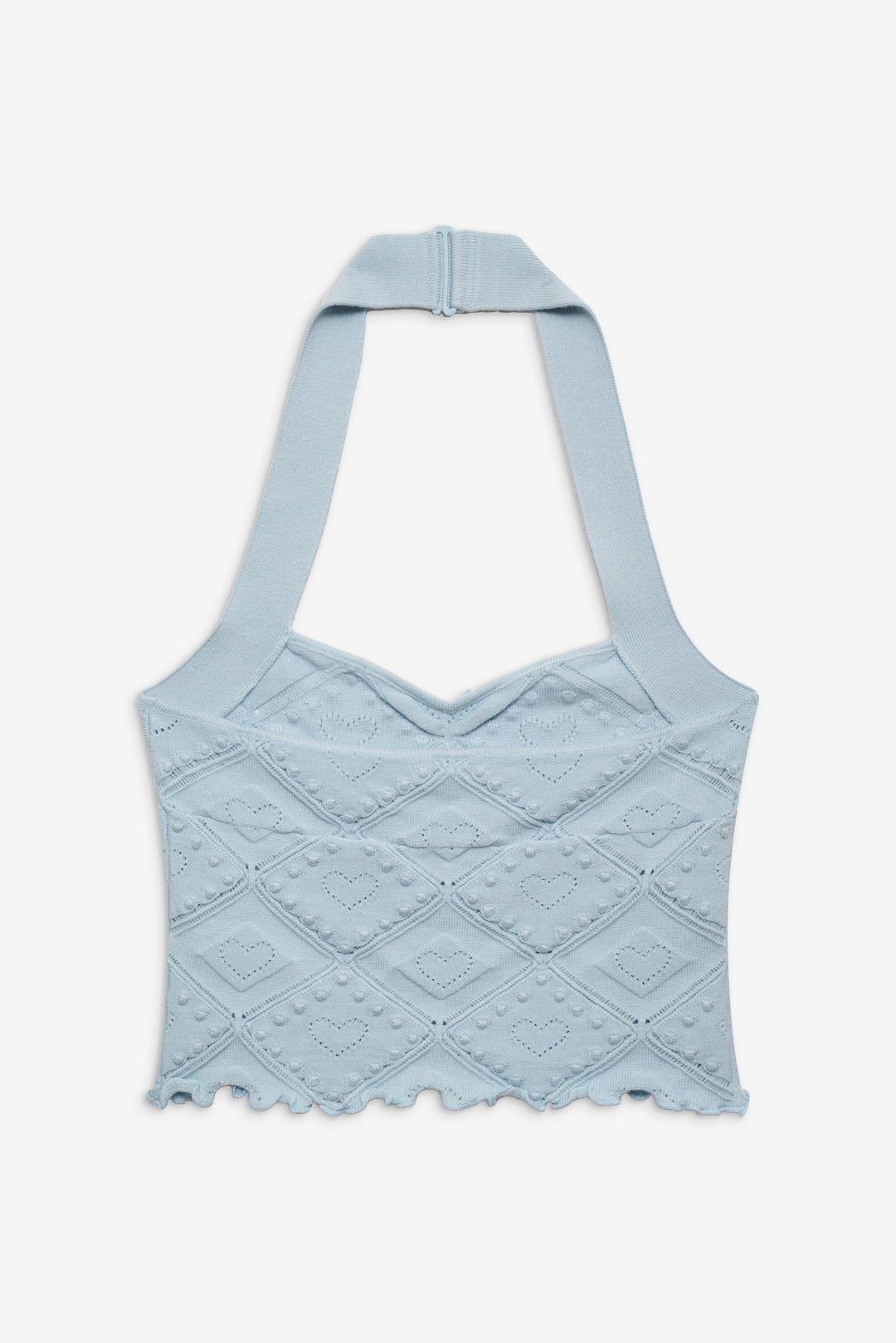 Coco Knit Tank — Baby Blue