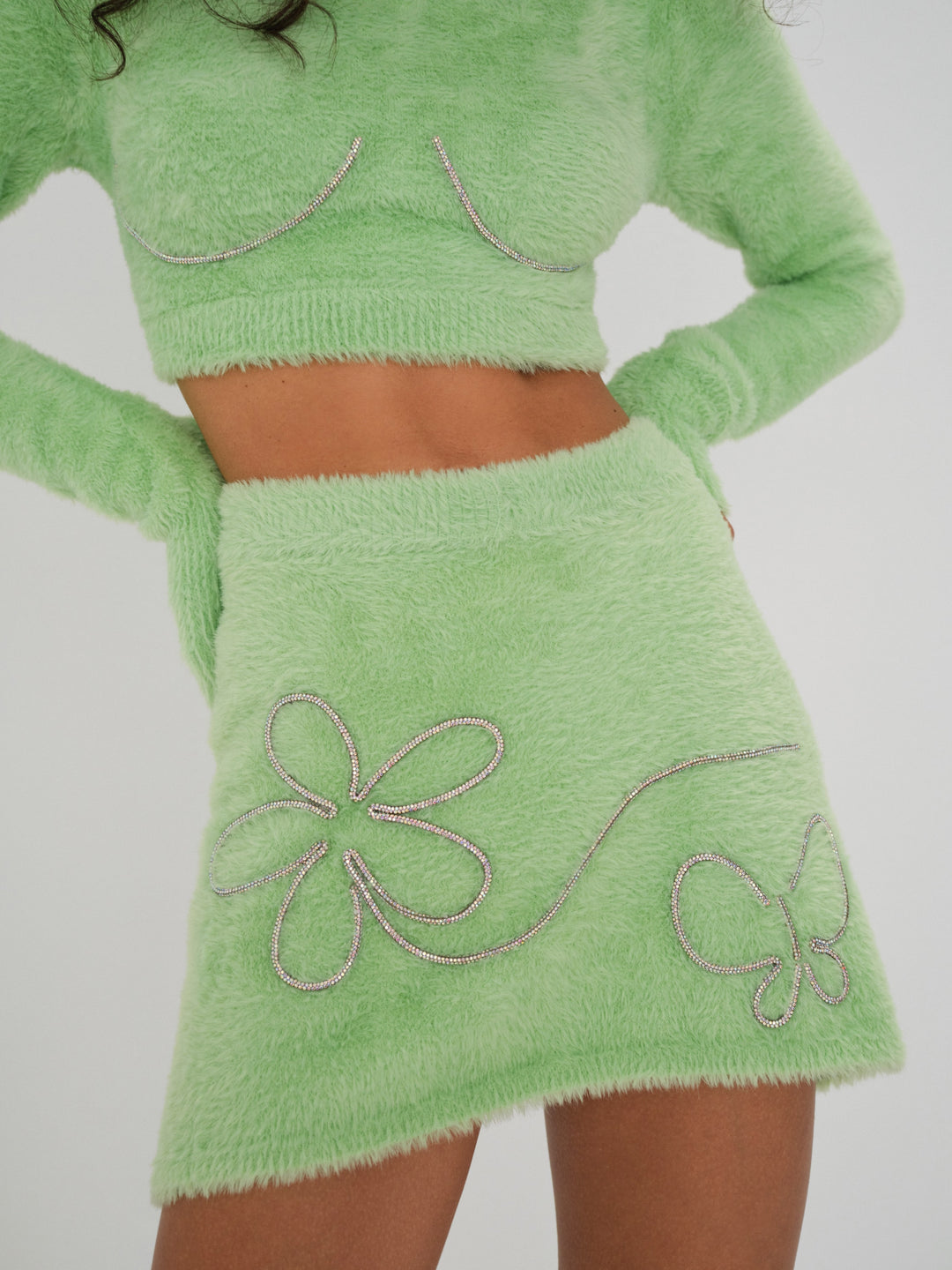 Sullivan Mini Skirt — Green