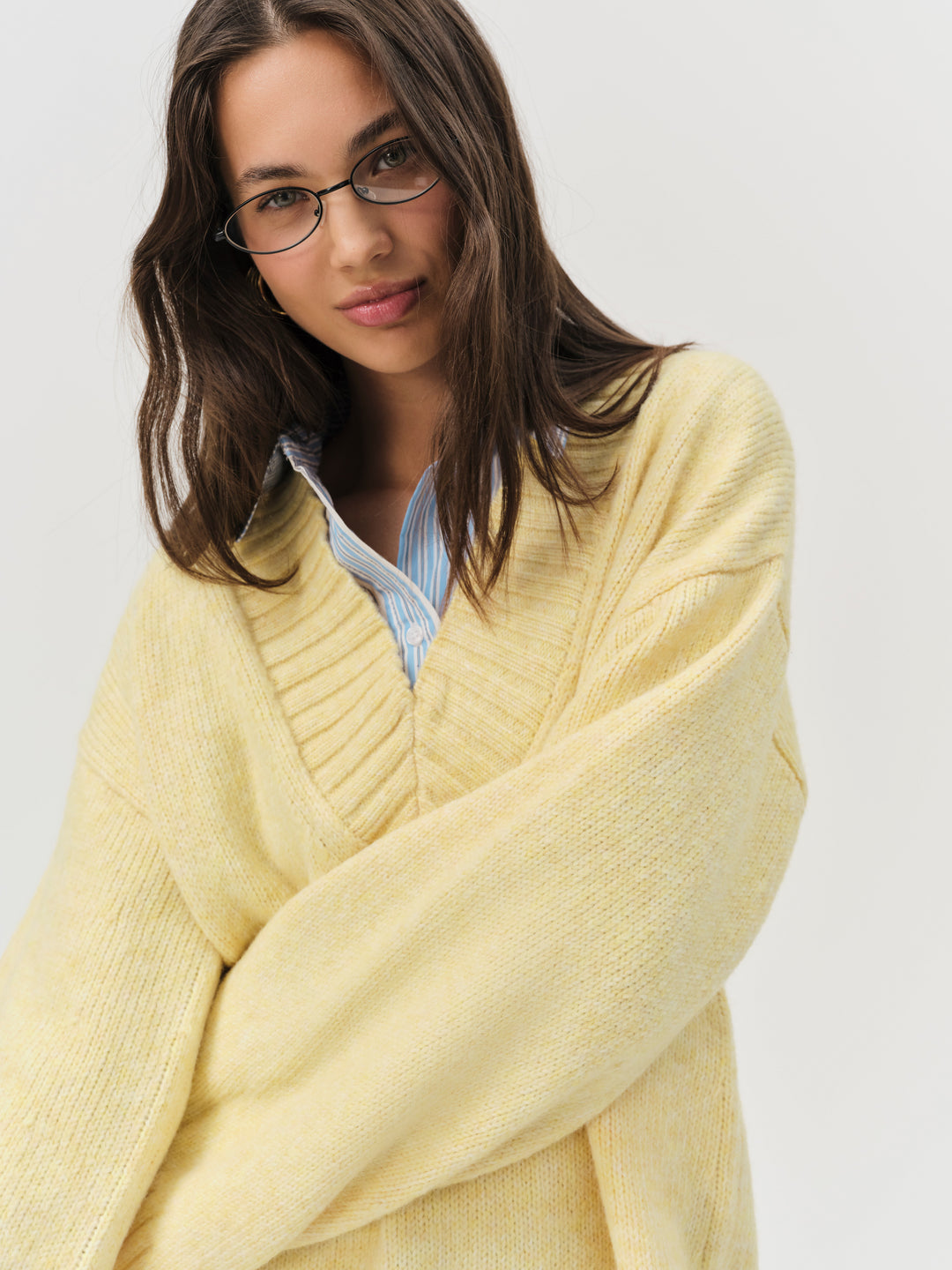 Amelia Sweater — Yellow