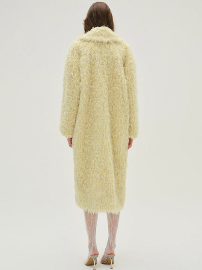 Serenne Coat — Yellow