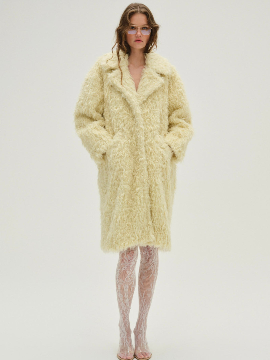 Serenne Coat — Yellow