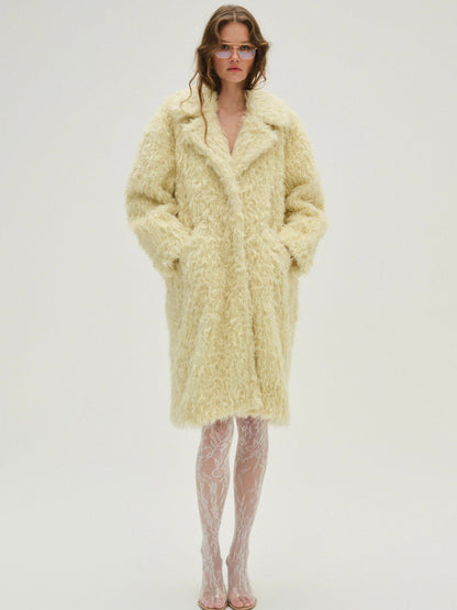 Serenne Coat — Yellow
