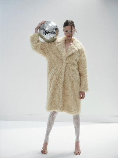 Serenne Coat — Yellow