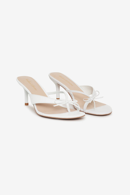 Elea Heel — White