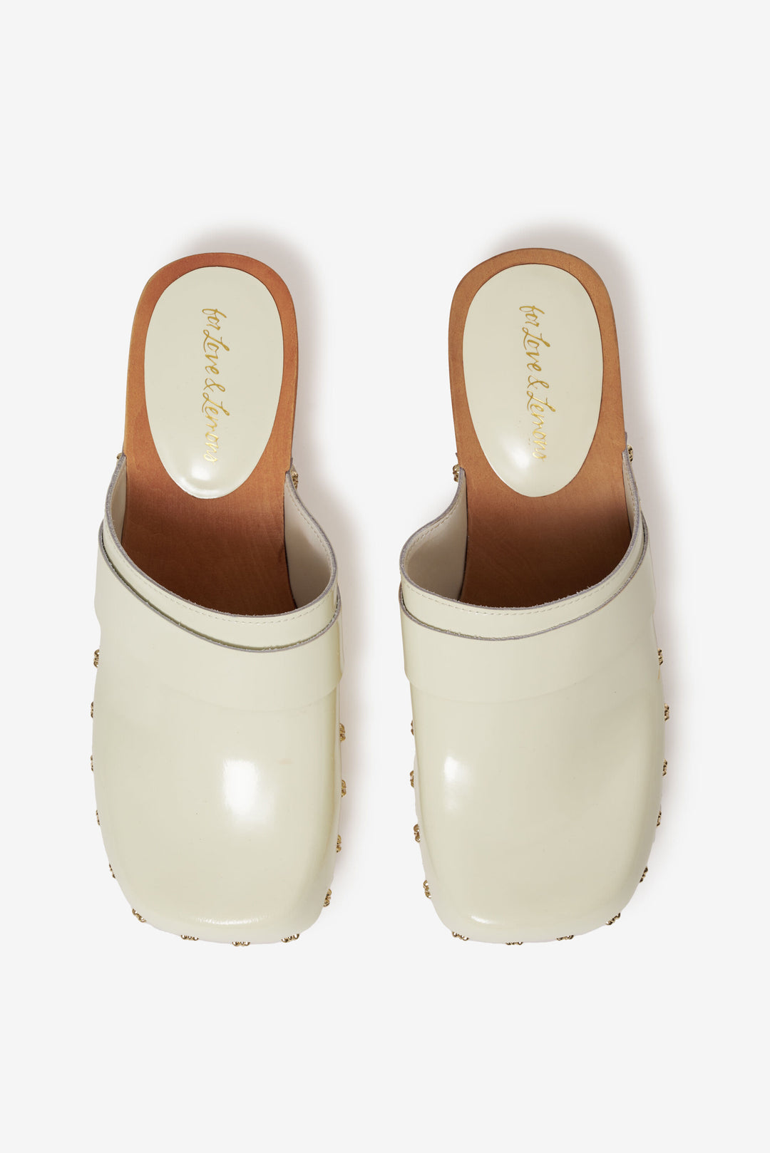 Adahlia Clog — Cream