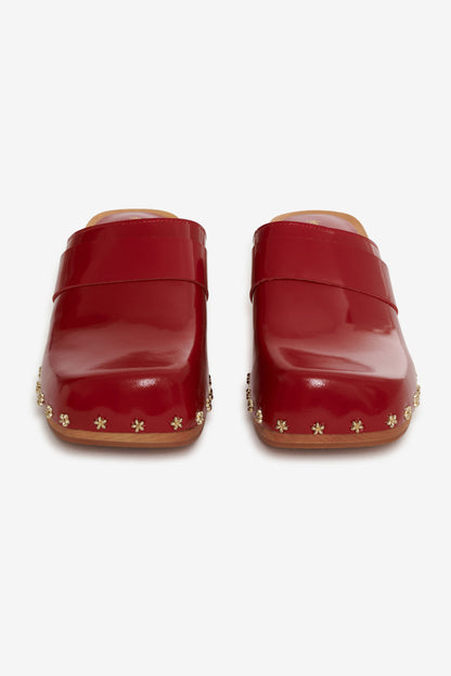 Adahlia Clog — Red