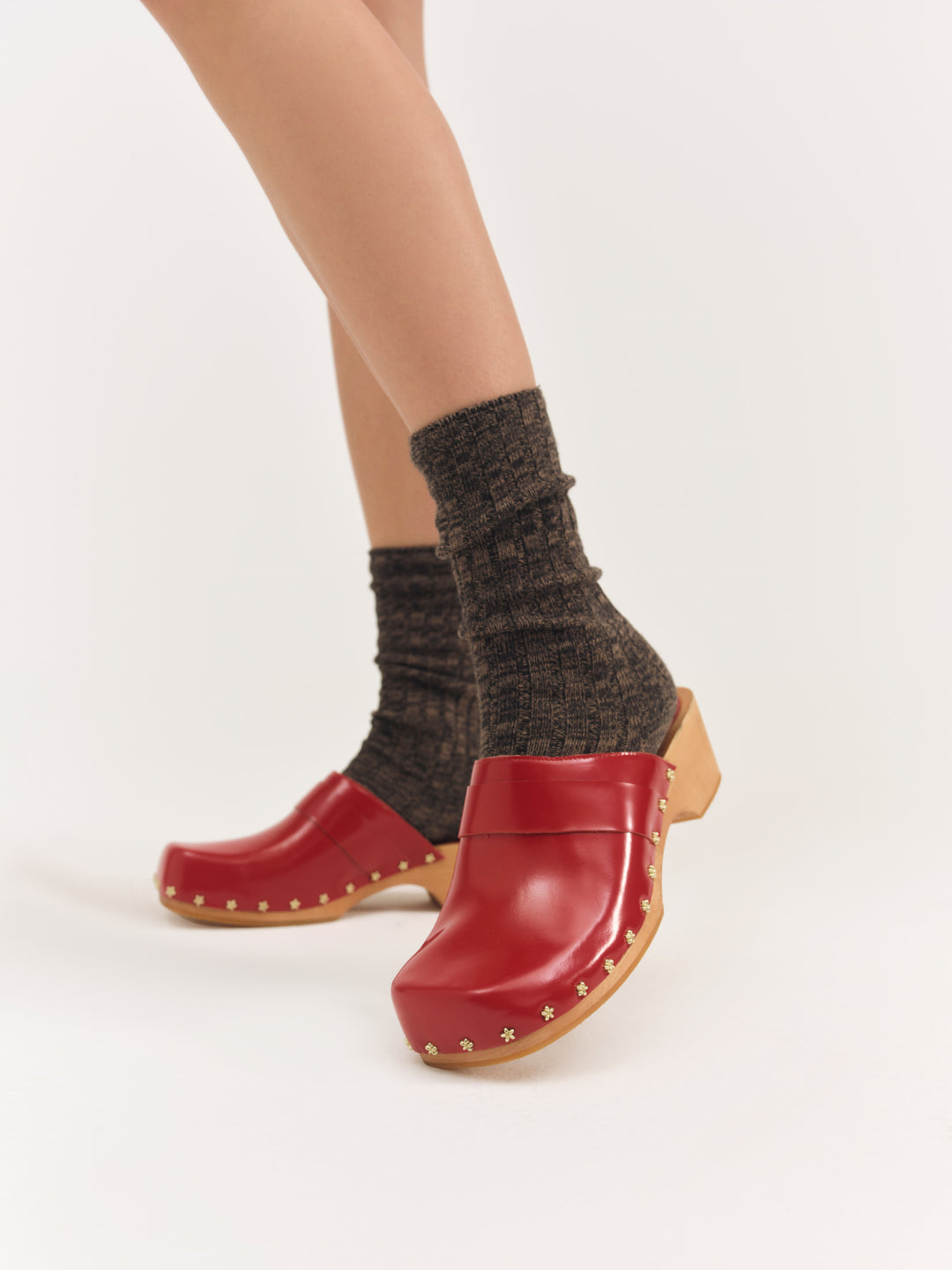 Adahlia Clog — Red