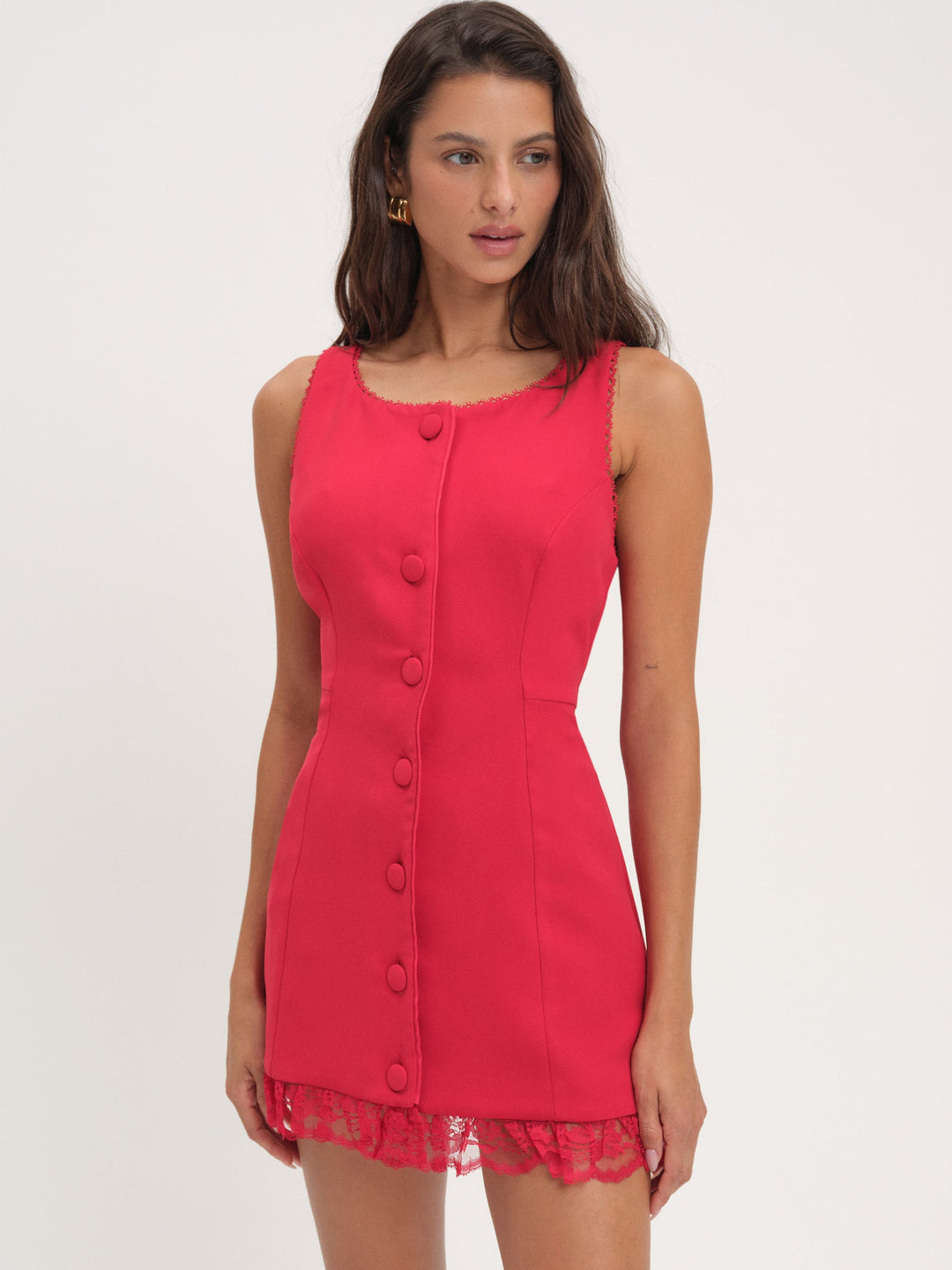 Venus Mini Dress — Red