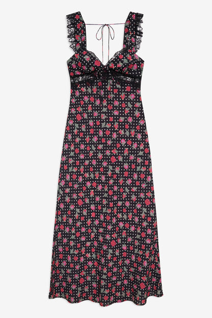 Clarisse Maxi Dress — Black