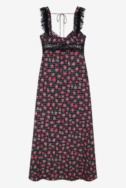 Clarisse Maxi Dress — Black