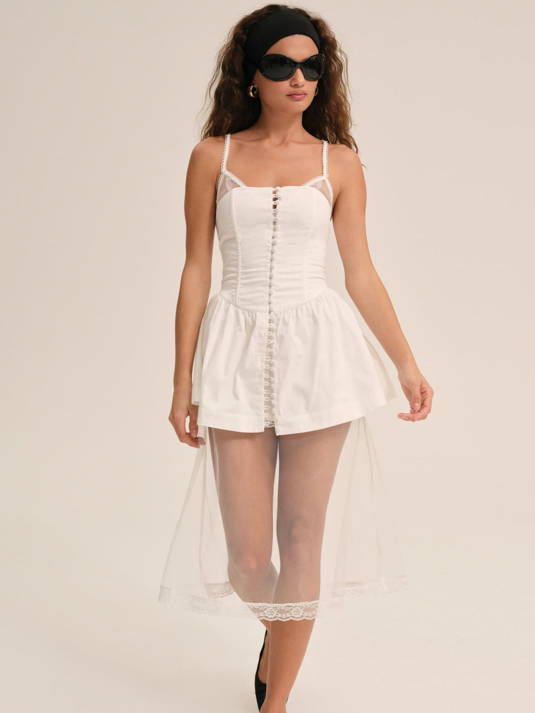 Susannah Midi Dress — White