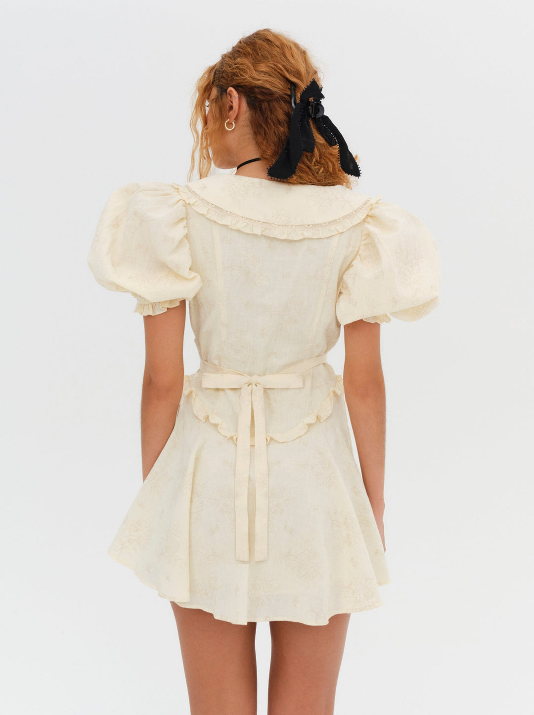 Gigi Mini Dress — Cream