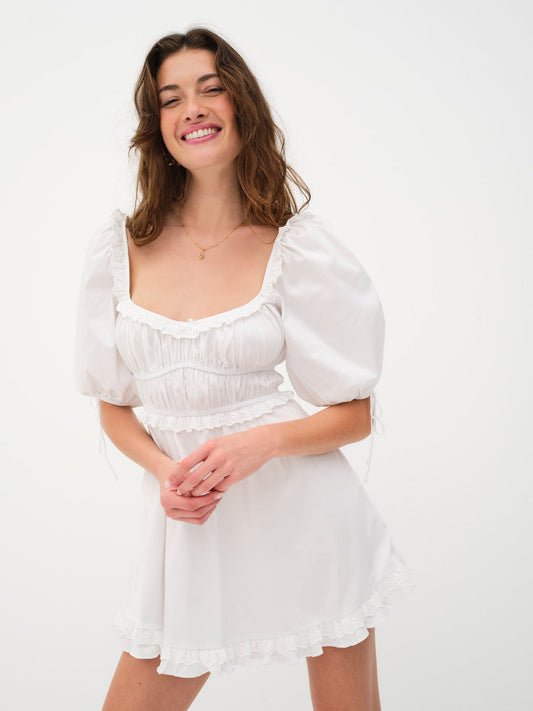 Jackson Mini Dress — White