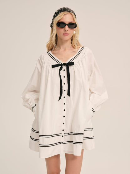 Shelly Mini Dress — White