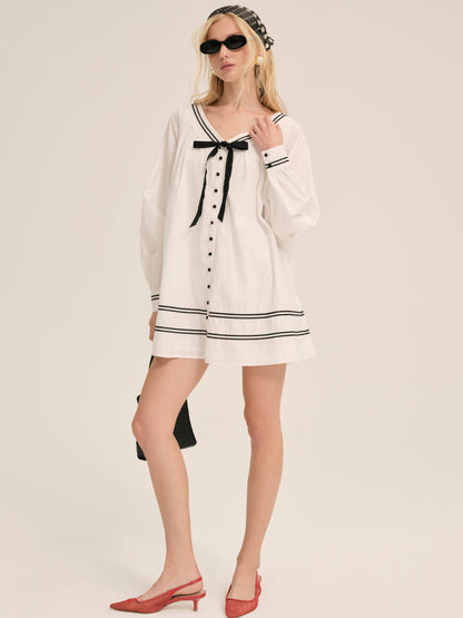 Shelly Mini Dress — White