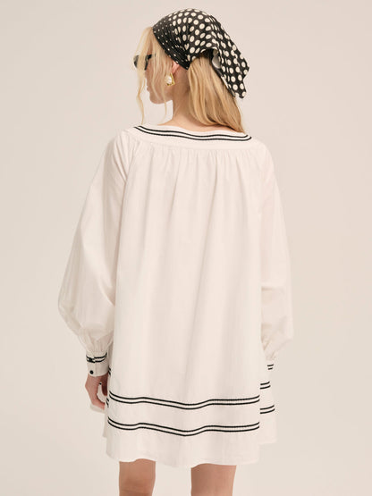 Shelly Mini Dress — White