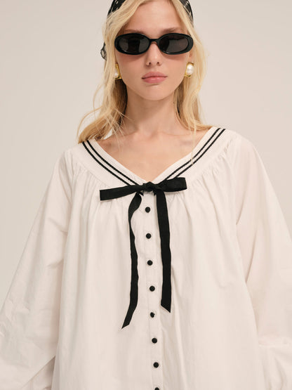 Shelly Mini Dress — White