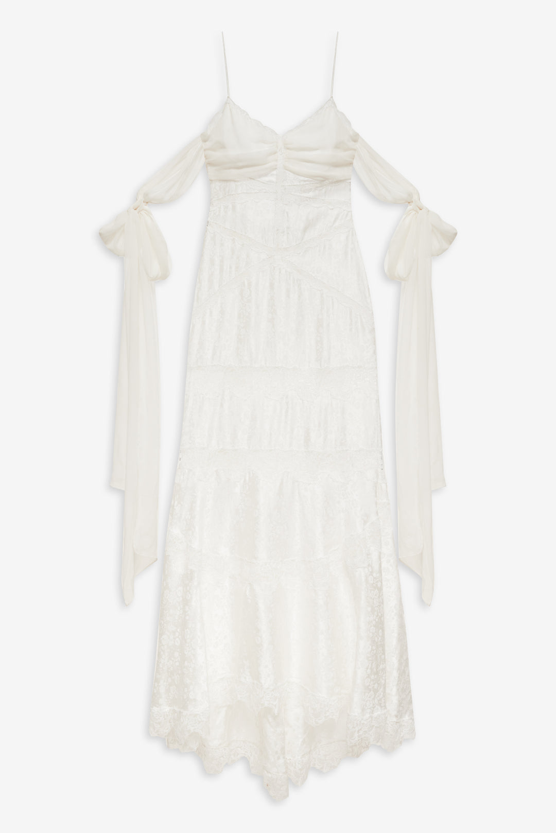 Rita Lace Gown — Ivory