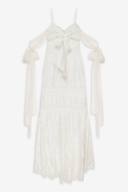 Rita Lace Gown — Ivory
