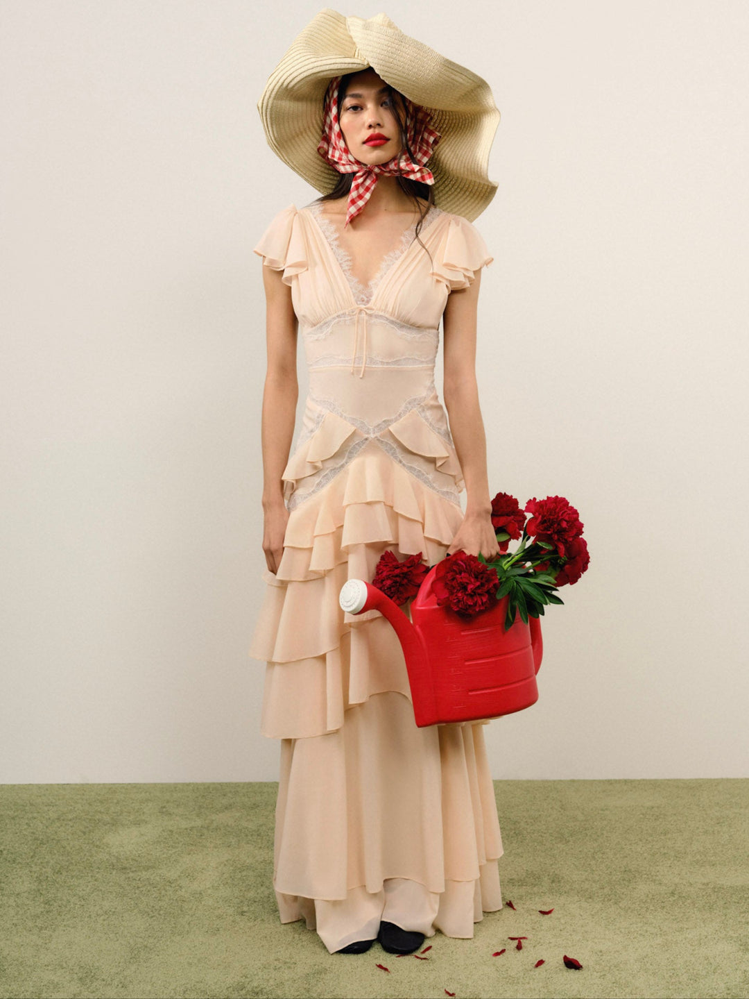 Adriana Gown — Peach