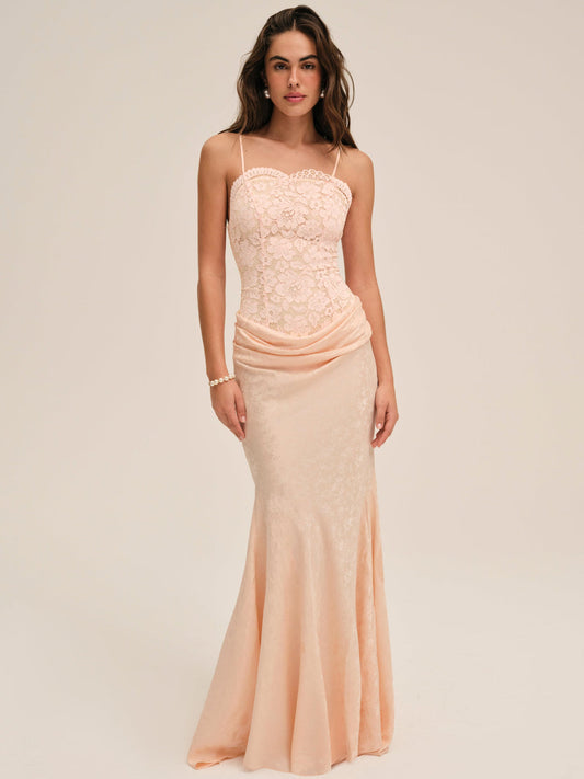 Karissa Gown — Peach