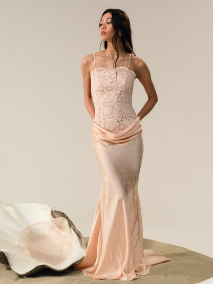 Karissa Gown — Peach