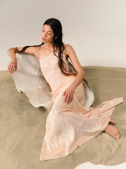 Karissa Gown — Peach