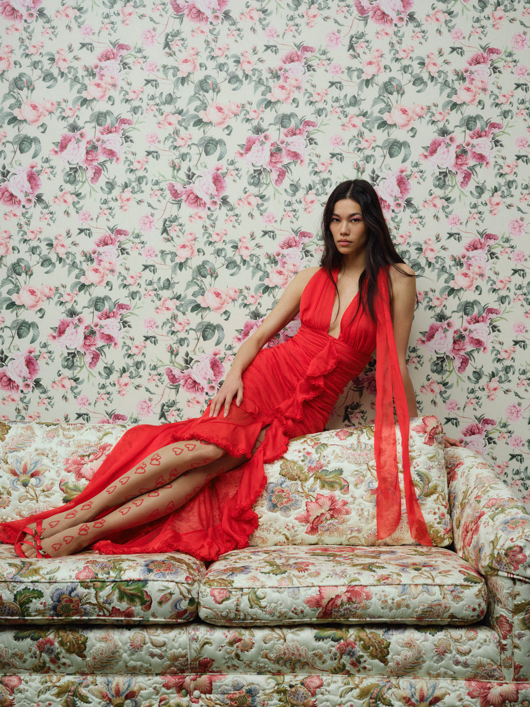 Kayta Gown — Red