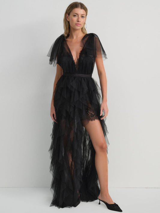Maxine Gown — Black