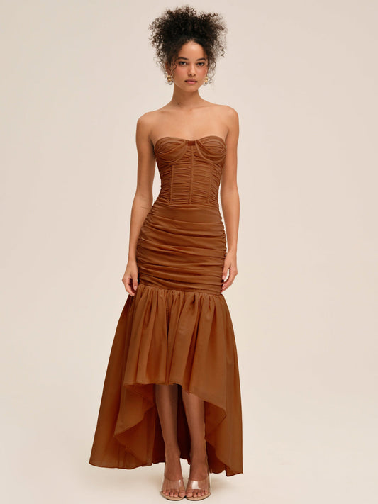 Serafina Gown — Brown