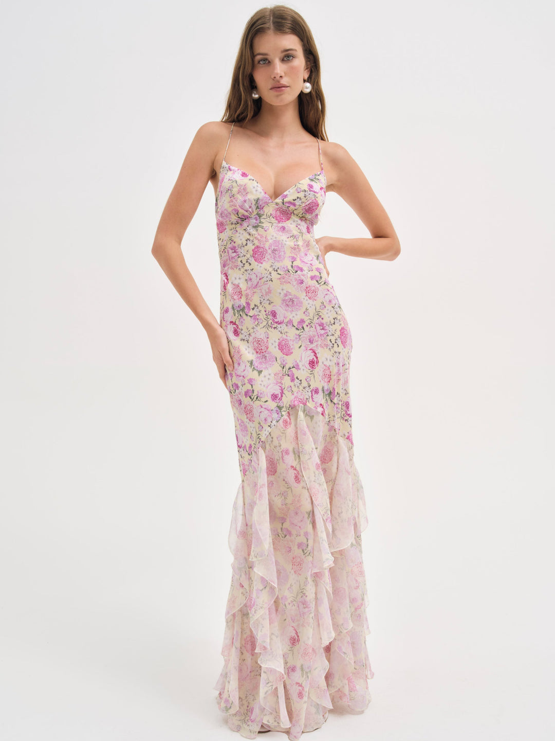 Elea Maxi Dress — Yellow