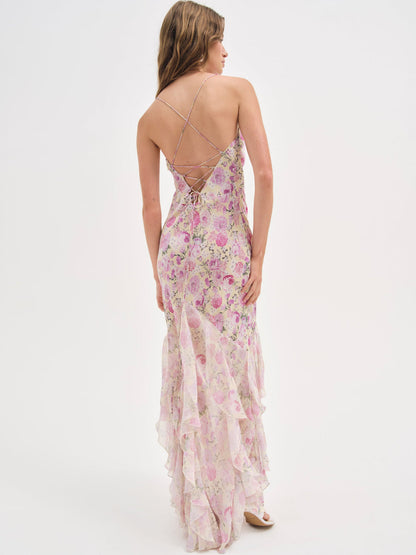 Elea Maxi Dress — Yellow