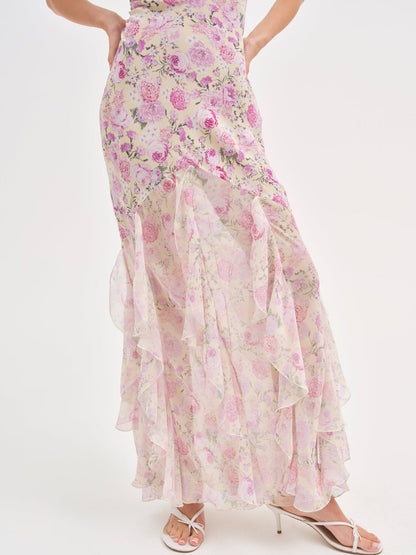 Elea Maxi Dress — Yellow