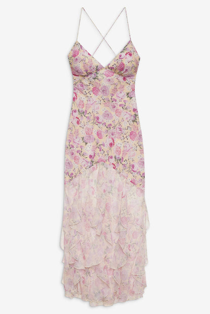 Elea Maxi Dress — Yellow