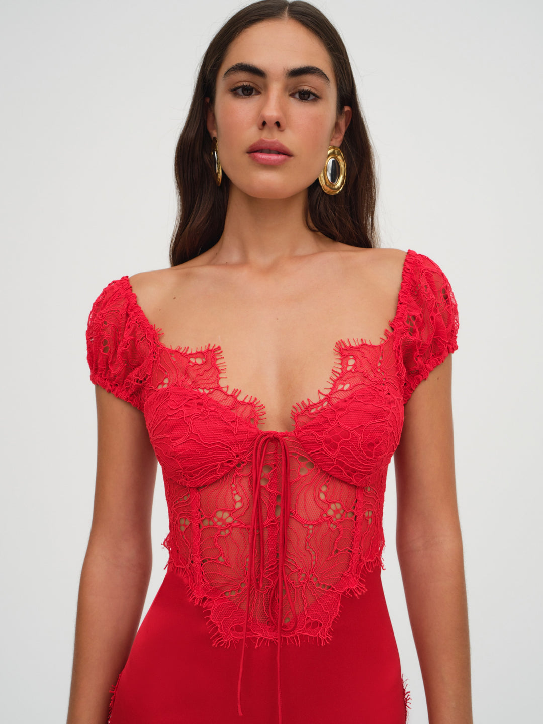 Casey Maxi Dress — Red