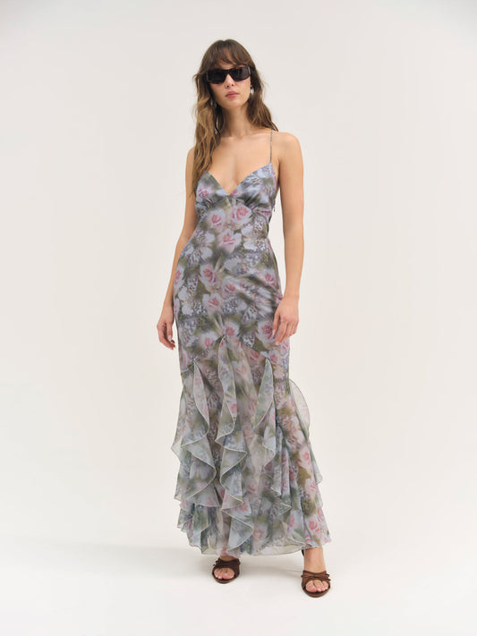 Elea Maxi Dress — Purple