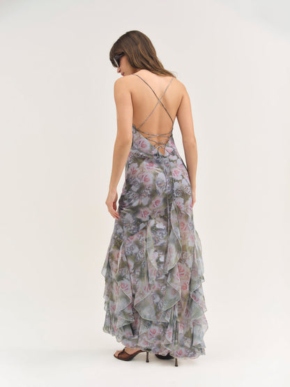 Elea Maxi Dress — Purple